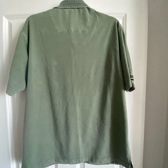 MARLBOROUGH CLASSICS Vintage Men's Polo Shirt Short Sleeves Green Size 54 - Picture 2 of 5